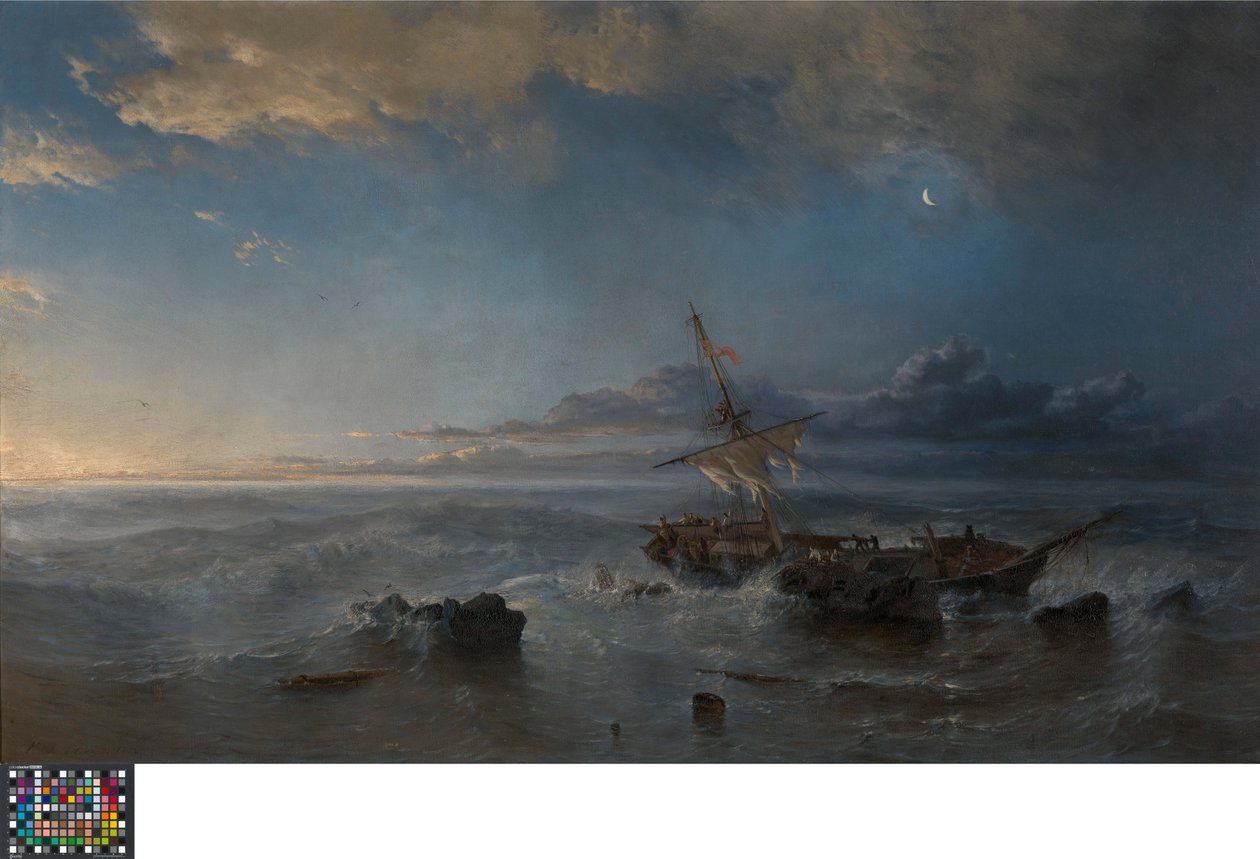 The Day after the Shipwreck by Paul Jean Clays