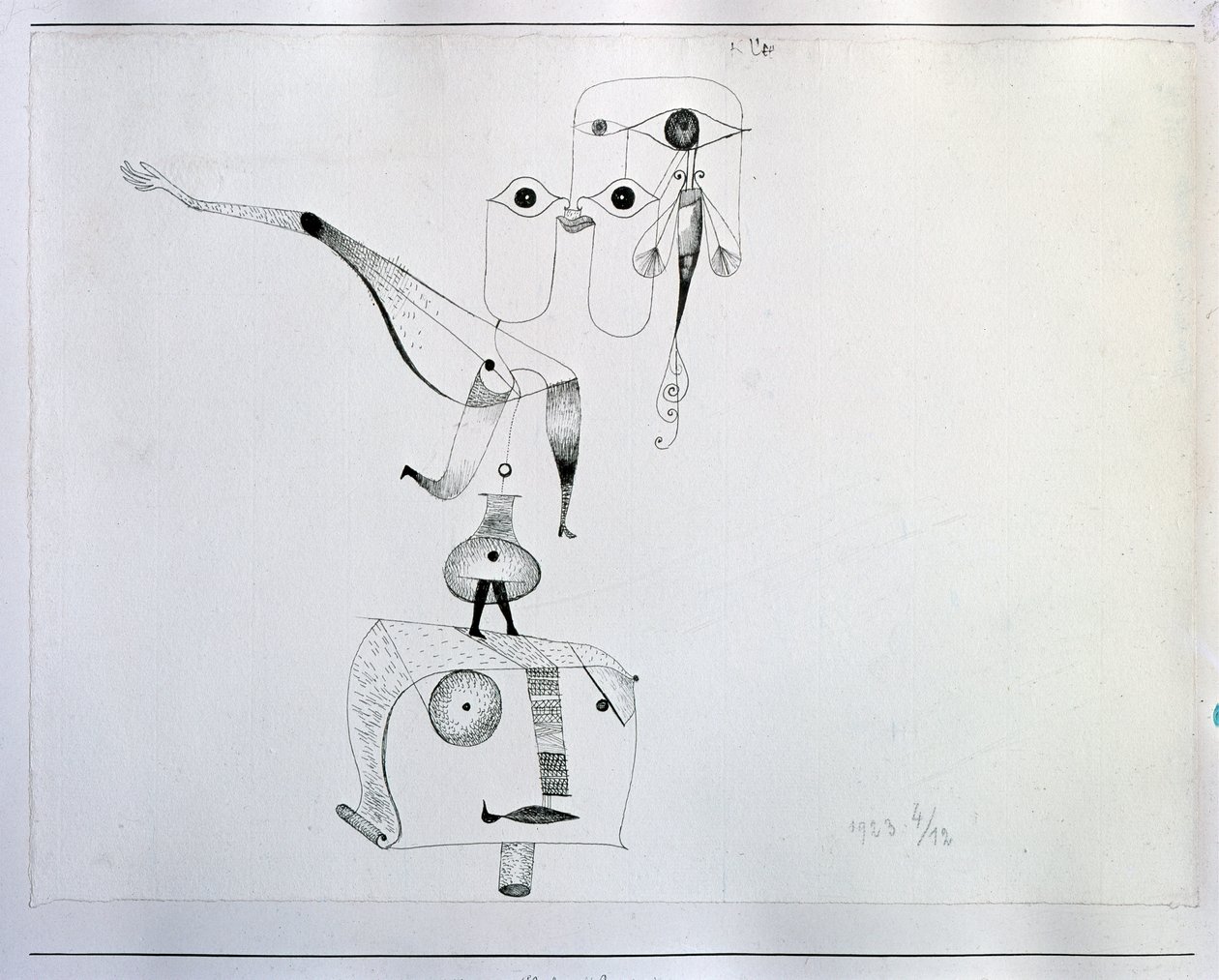 A Caprice of Balance by Paul Klee