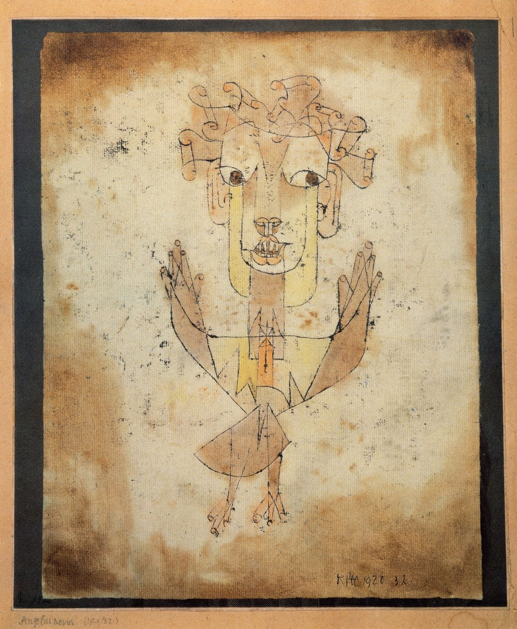 Angelus Novus by Paul Klee