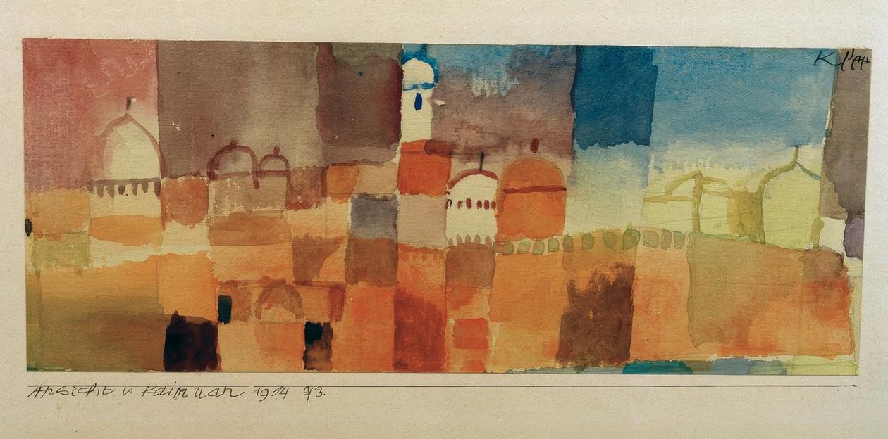 View of Kairouan by Paul Klee