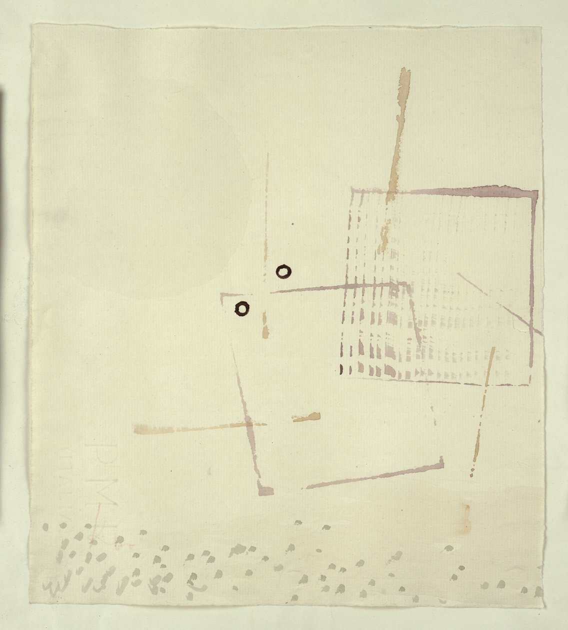 Also Here a Face by Paul Klee