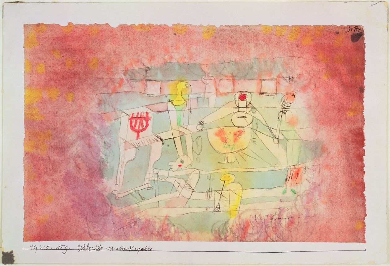 Bad band by Paul Klee