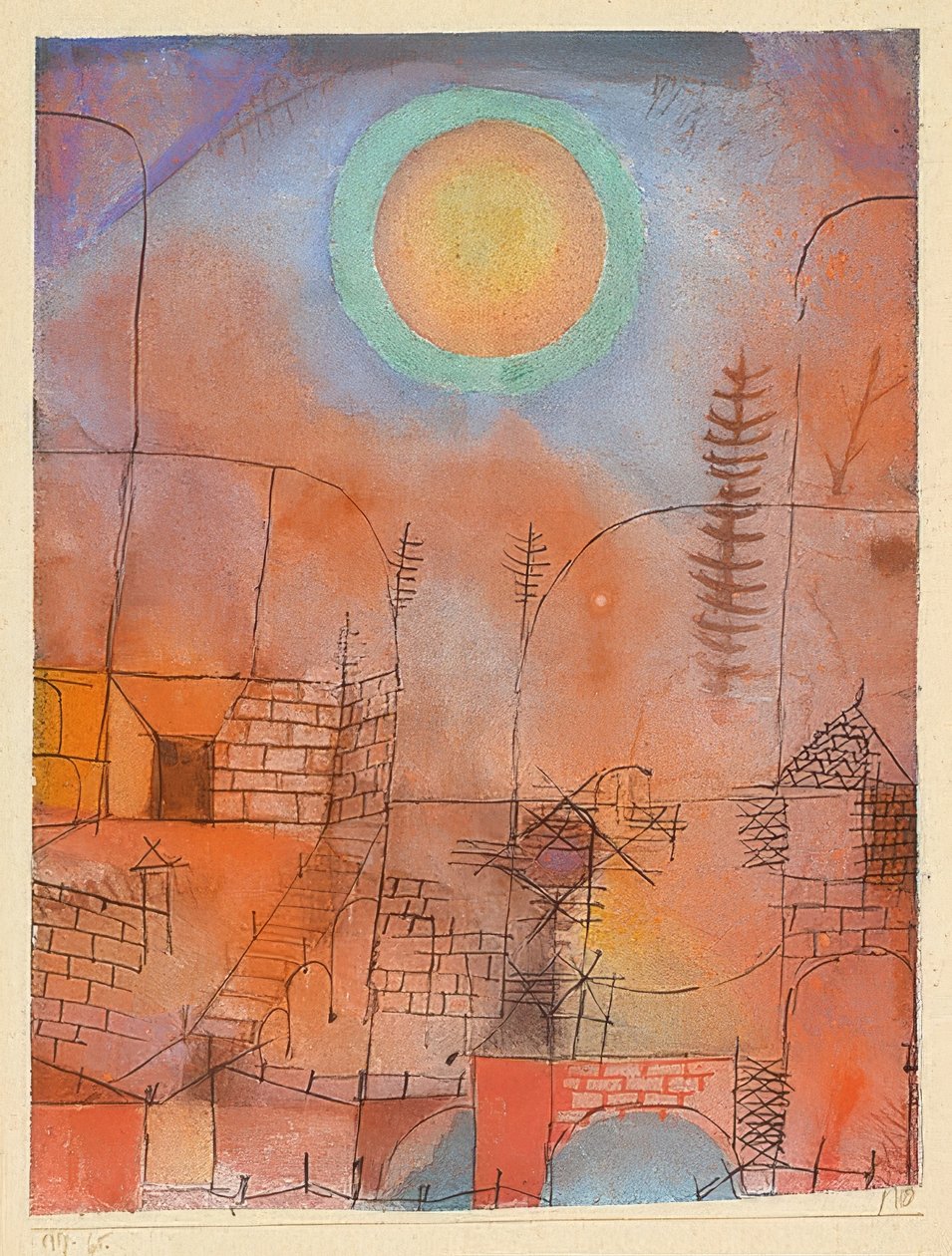 Construction by Paul Klee