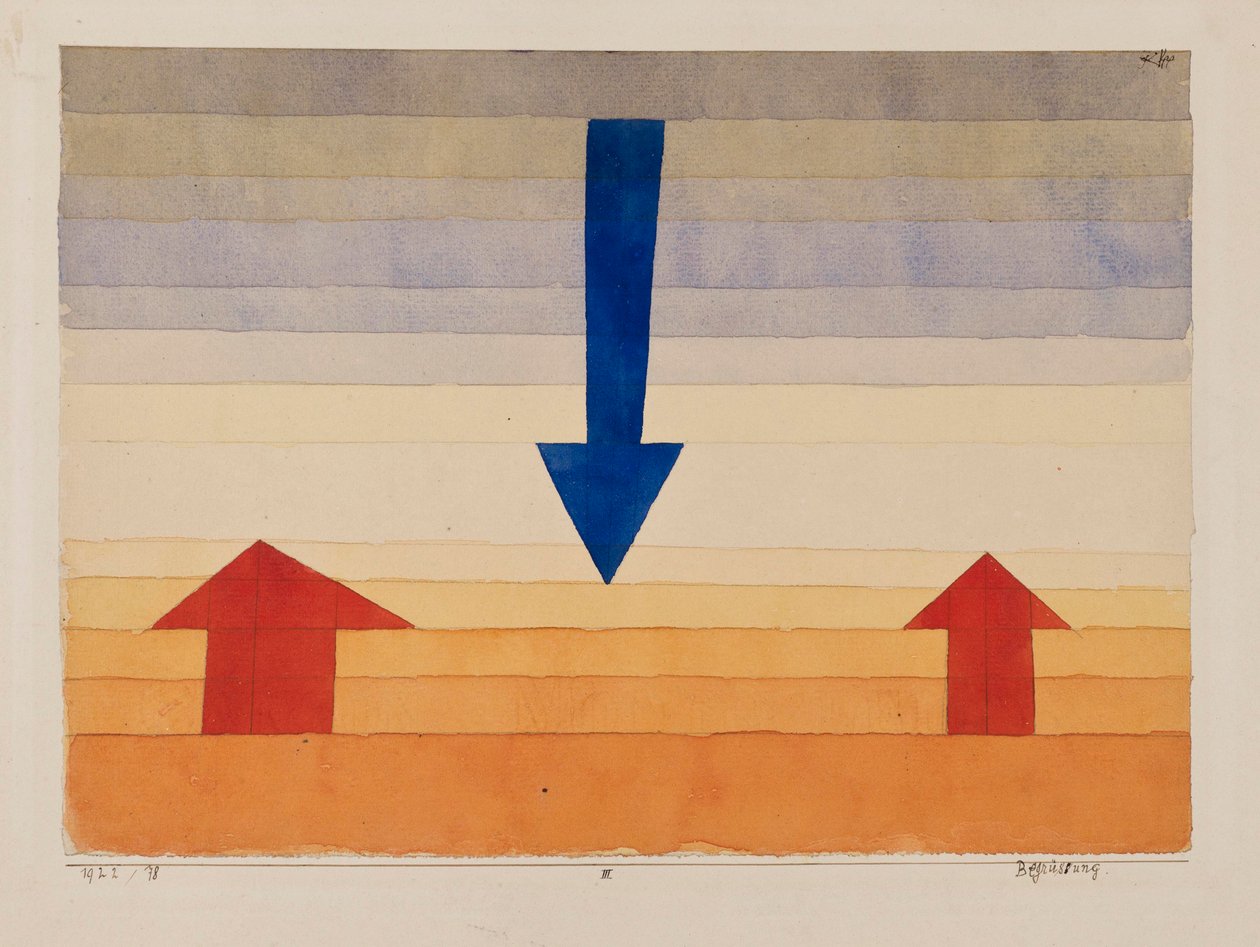Greeting by Paul Klee
