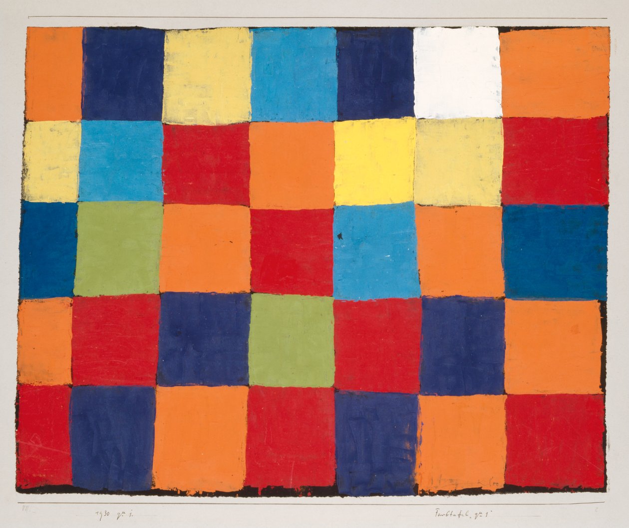 Colour Table 