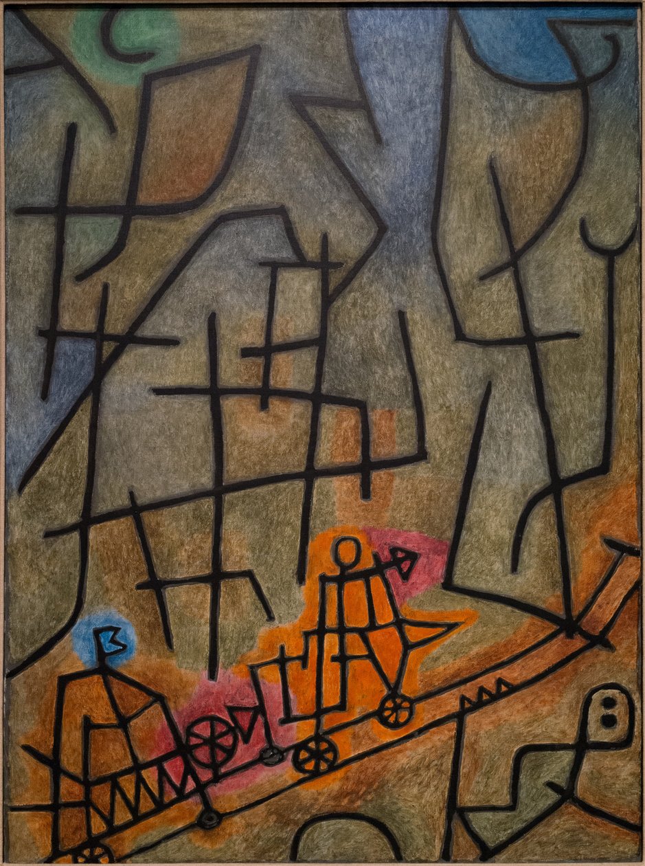 Conquest of the Mountain by Paul Klee