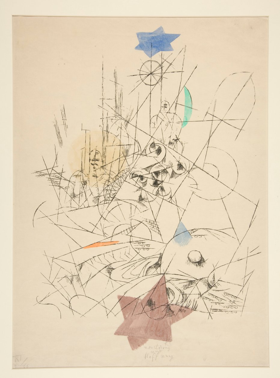 Destruction and Hope by Paul Klee