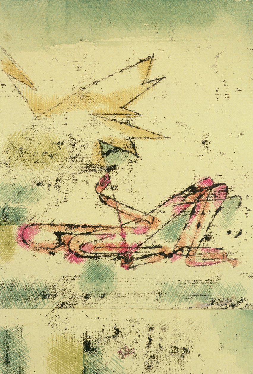 Flash of Lightning by Paul Klee
