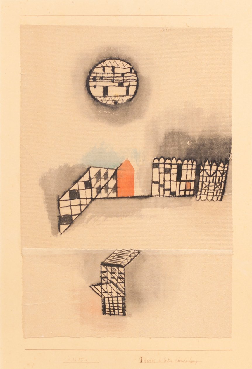 Freierer in Fester Kleinteilung by Paul Klee
