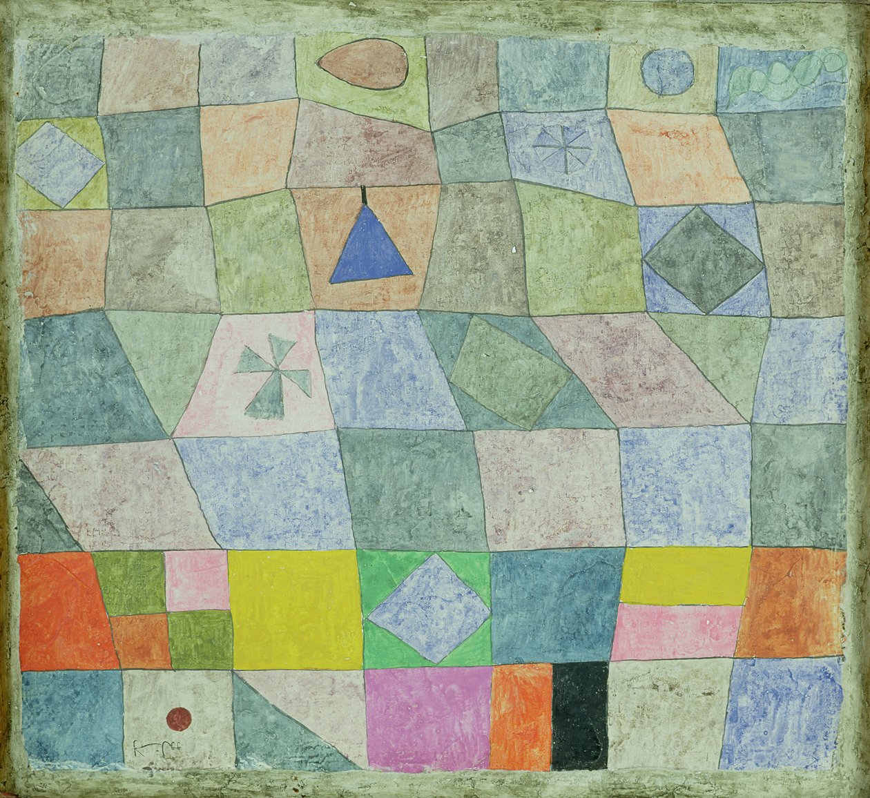 Friendly Game by Paul Klee