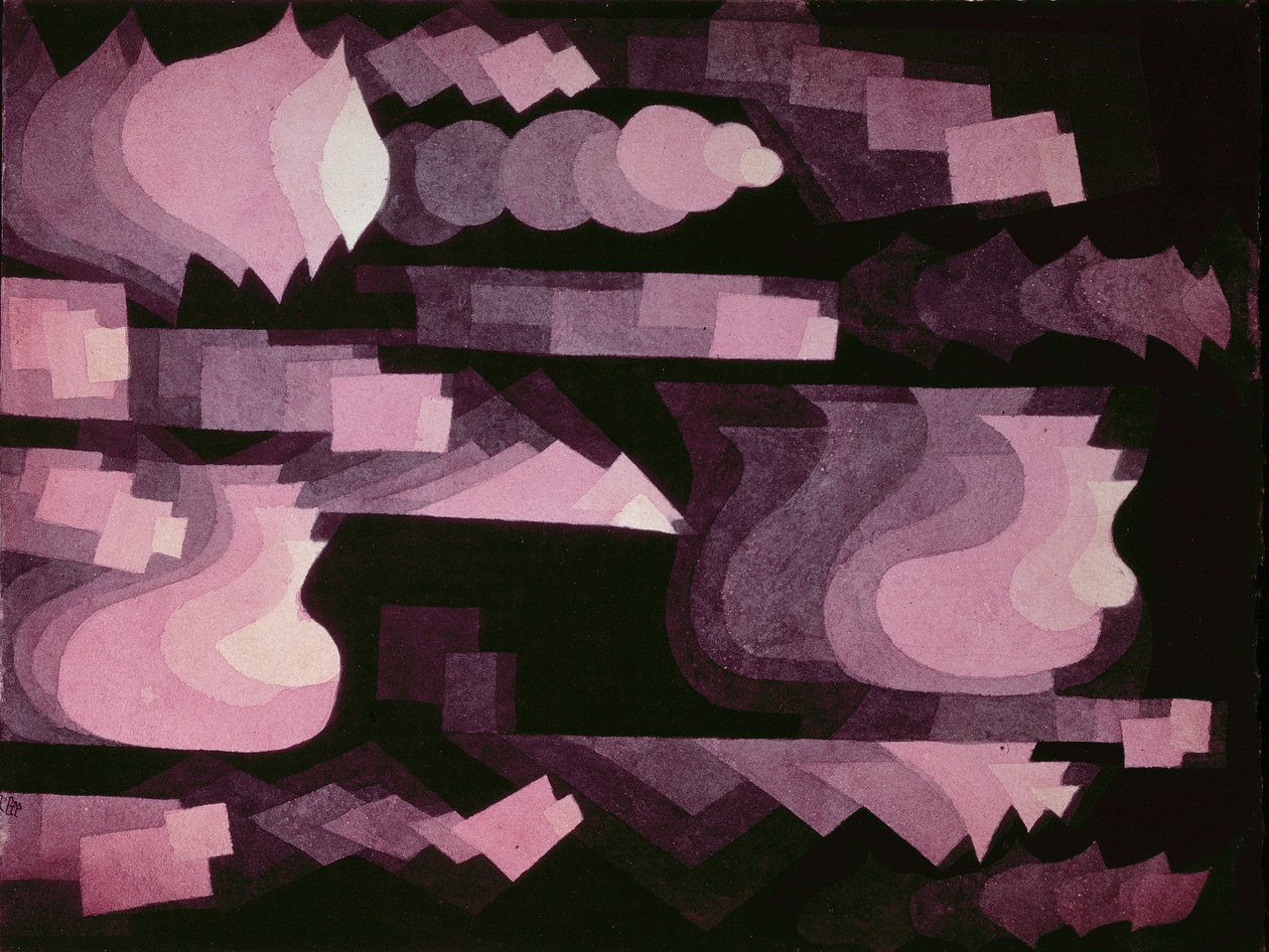 Fugue in Red by Paul Klee