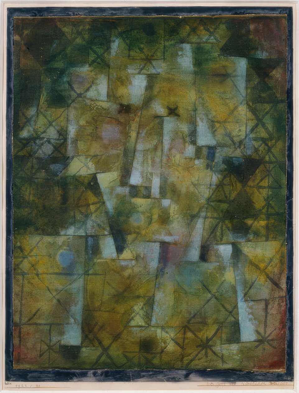 God of the Northern Forest by Paul Klee