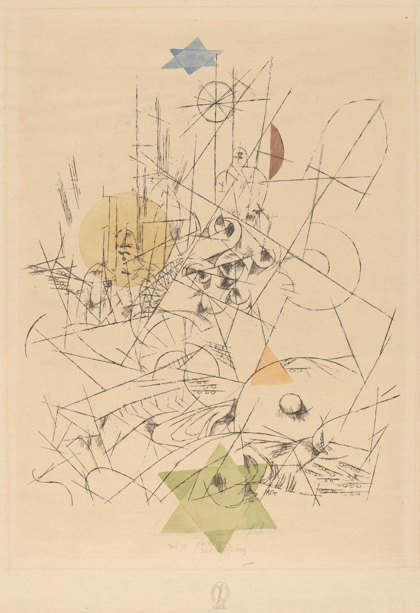 Hope and Destruction by Paul Klee