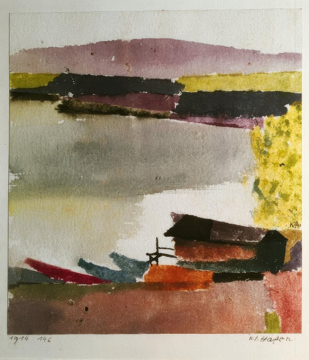 Small Harbor by Paul Klee