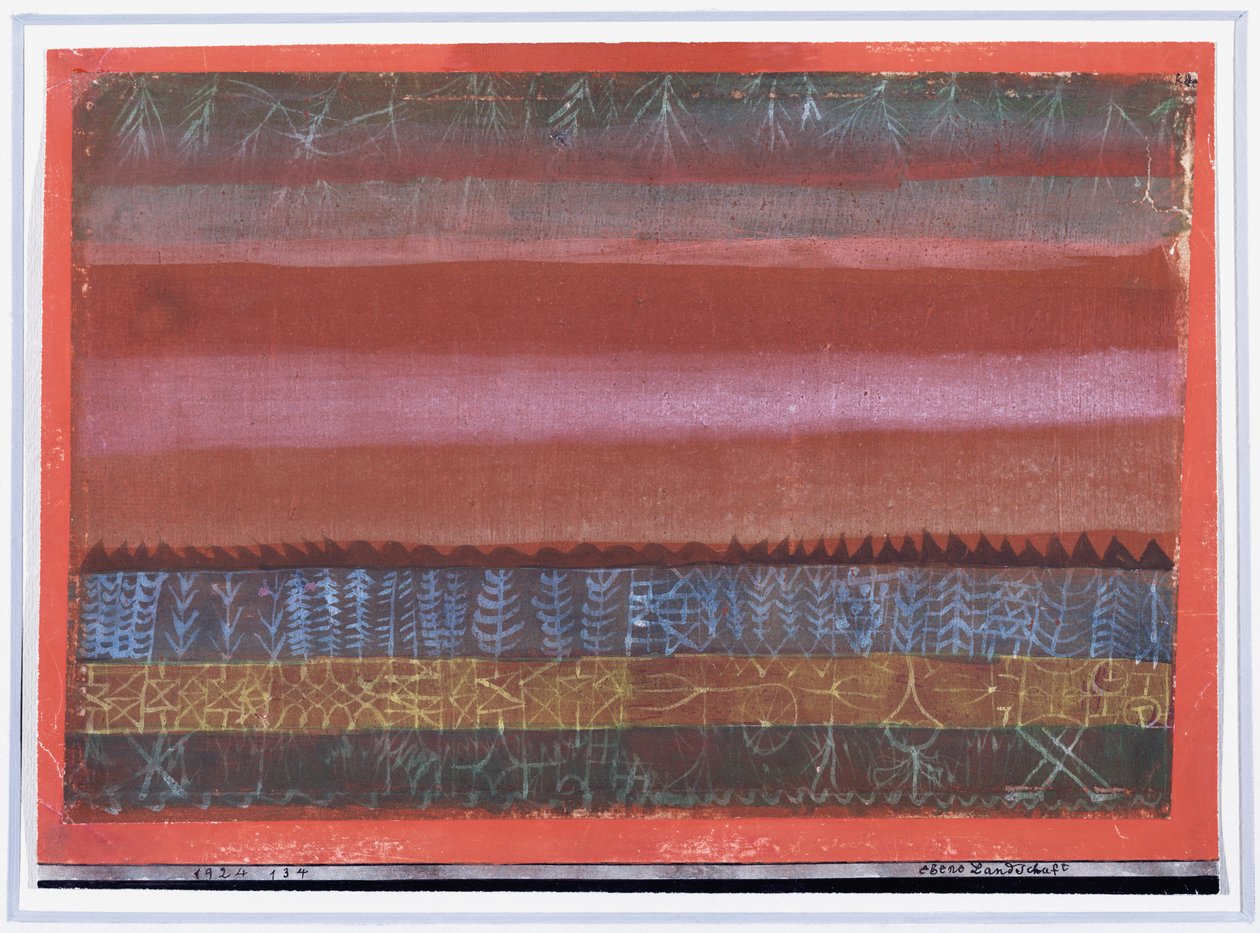 Layered Landscape by Paul Klee