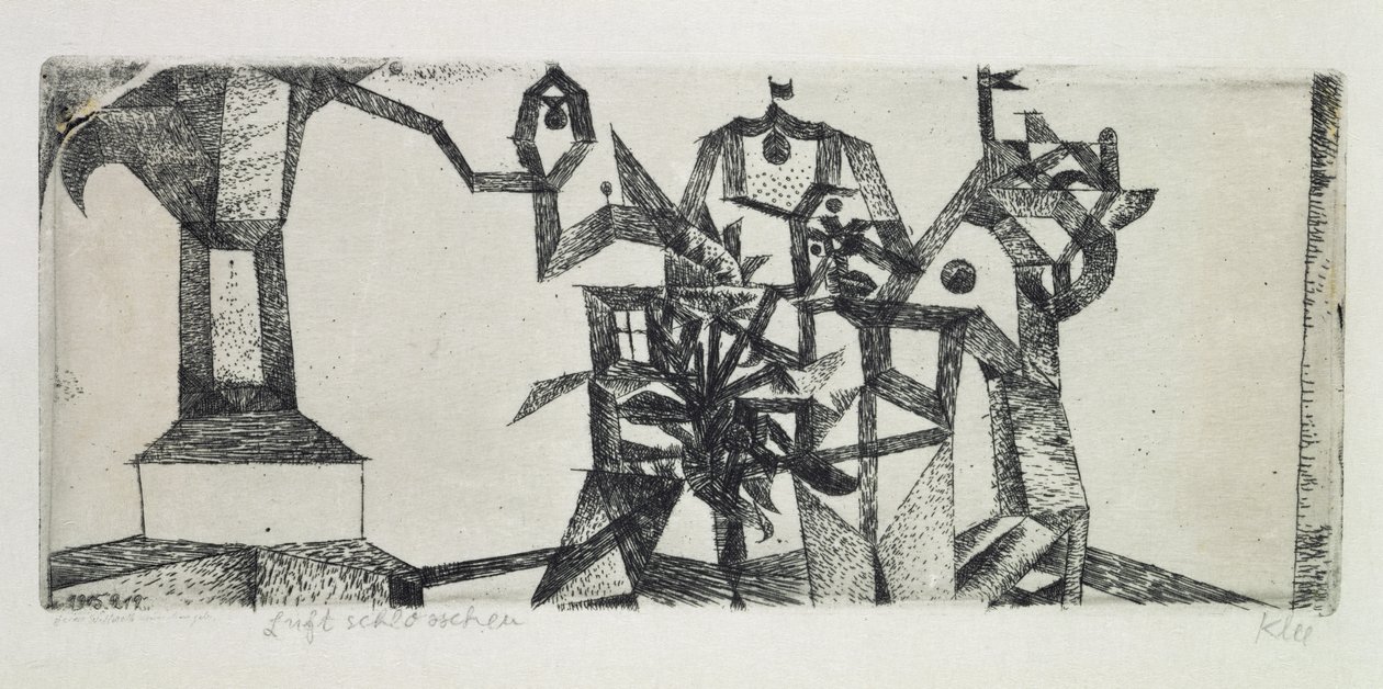 Little Castle in the Air by Paul Klee