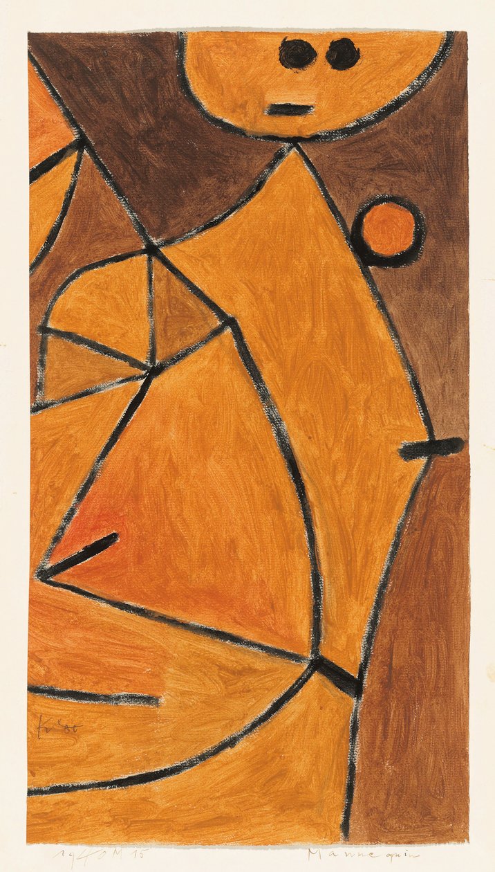 Mannequin, 1940 by Paul Klee