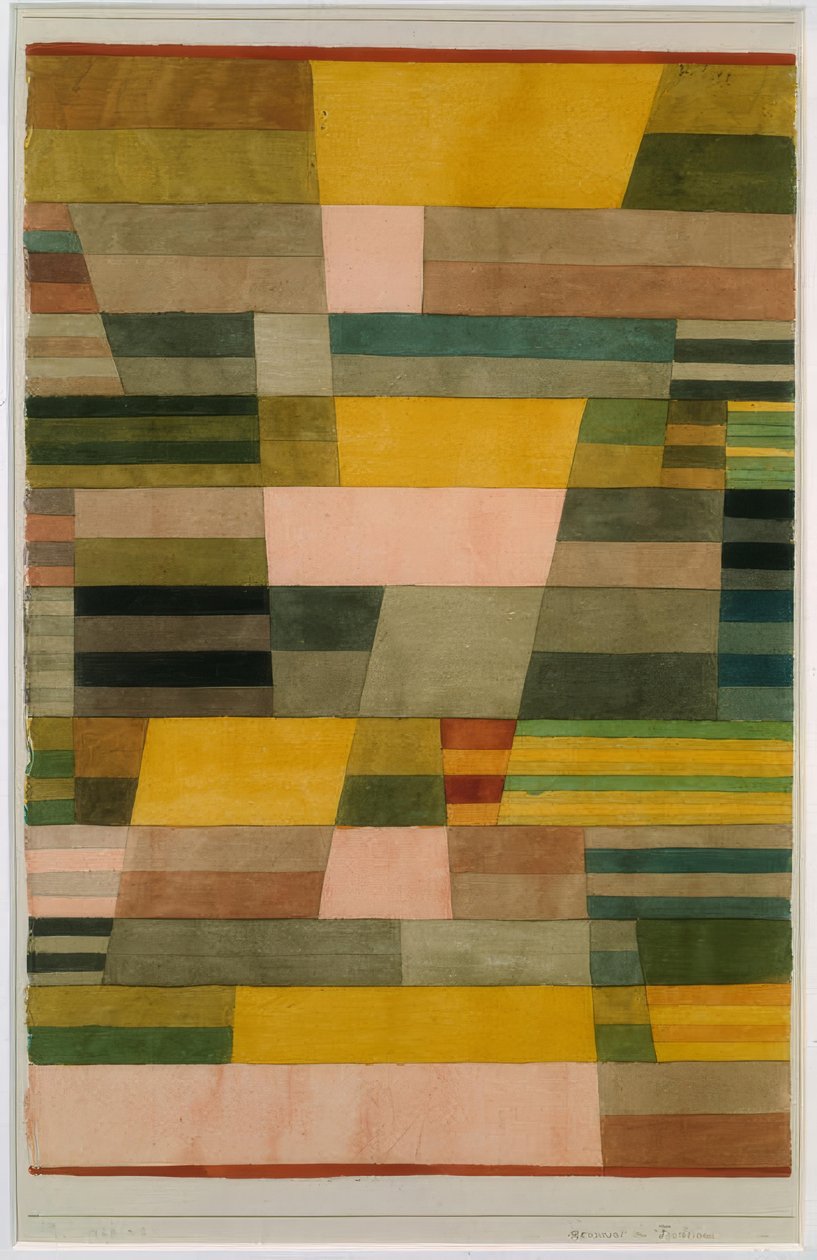 Monument in Fruchtland by Paul Klee
