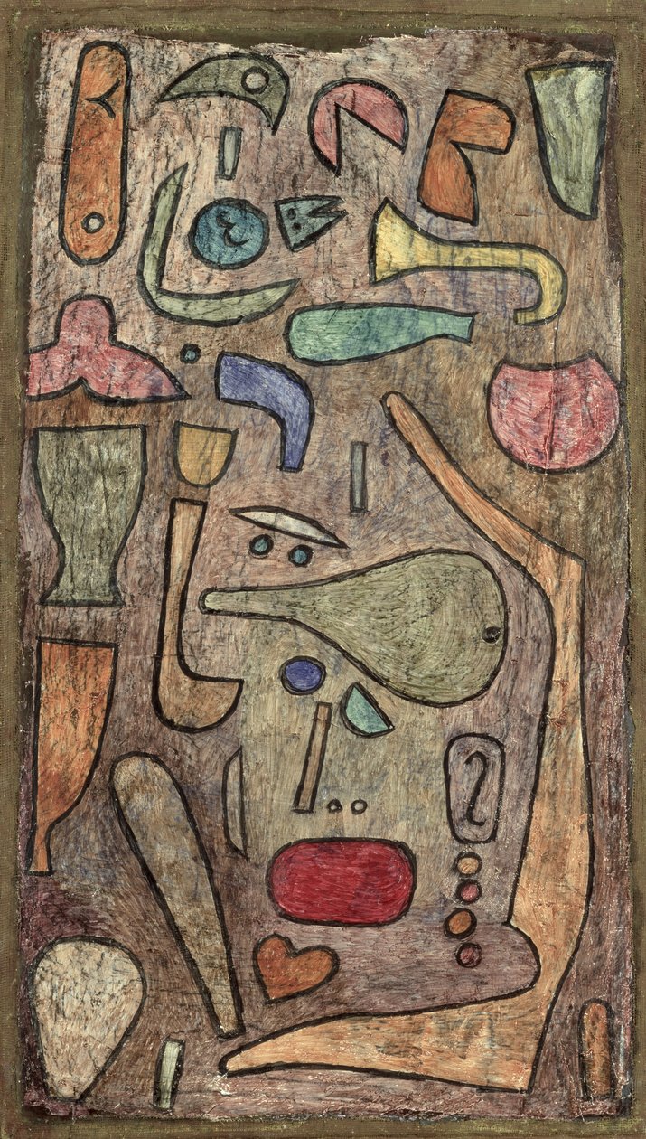 Motley medley by Paul Klee