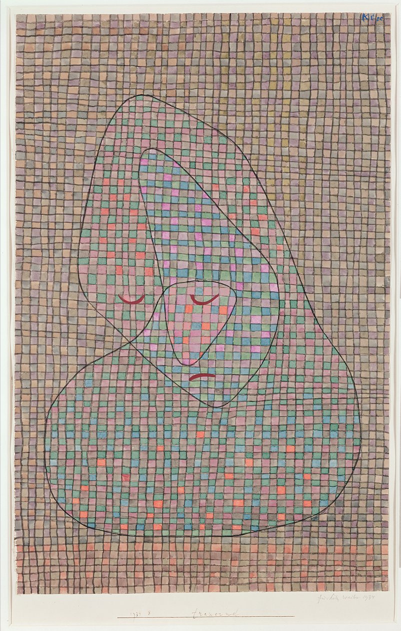 Mourning by Paul Klee