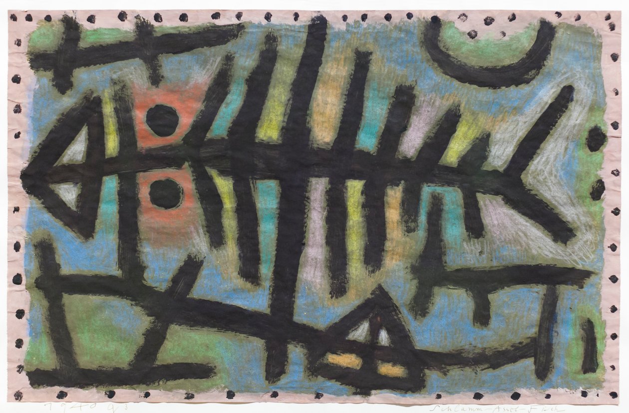 Mud-woodlouse-fish by Paul Klee
