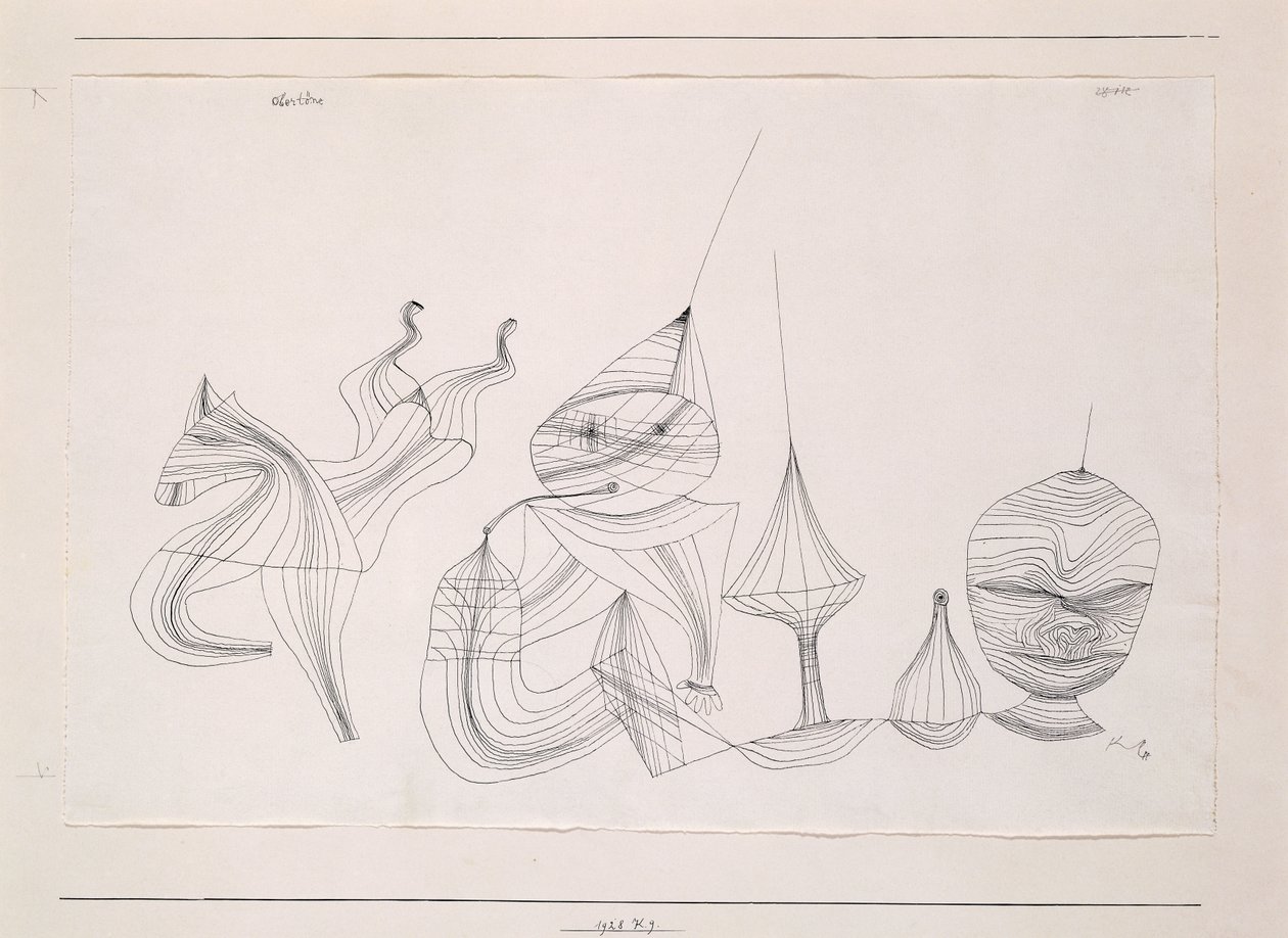 Overtone by Paul Klee