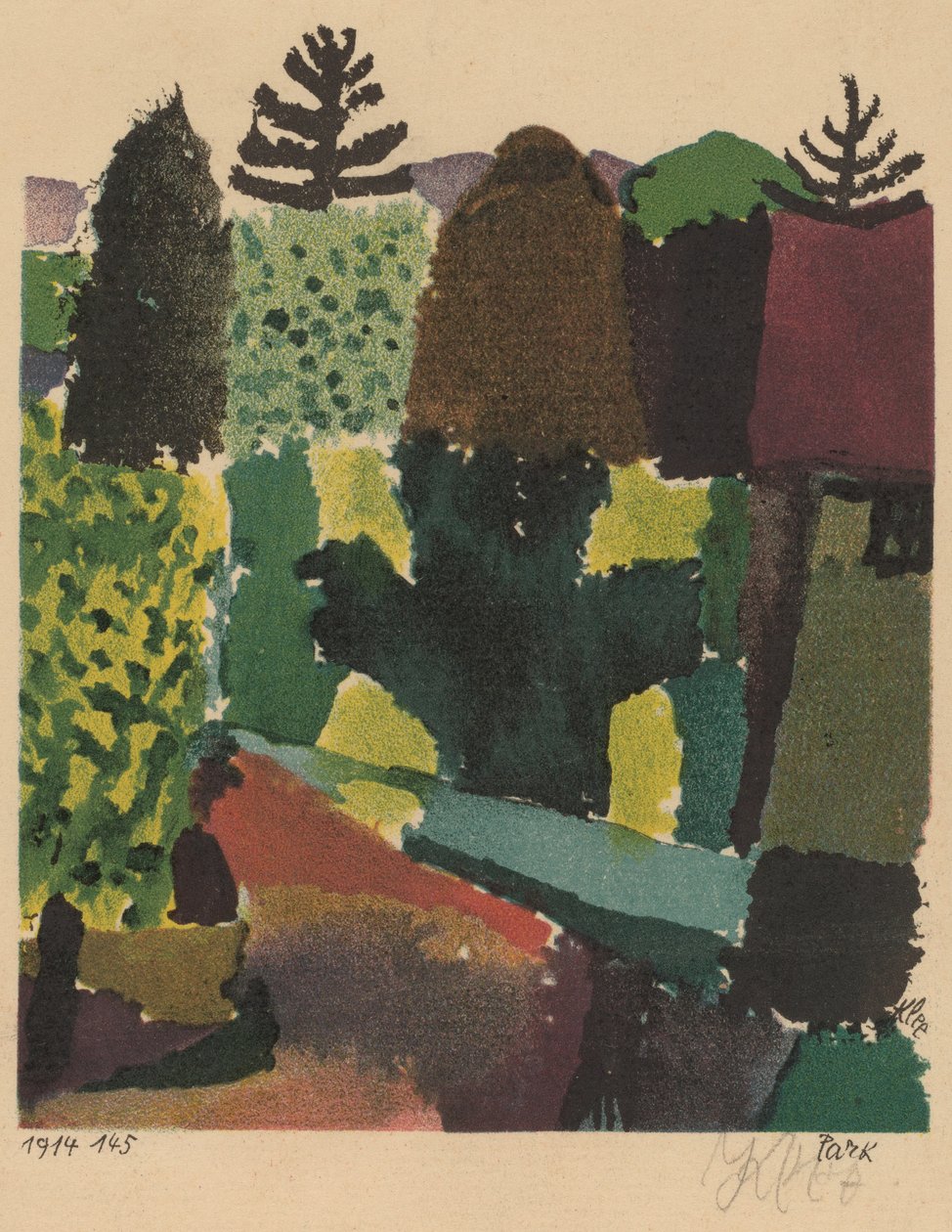 Park by Paul Klee