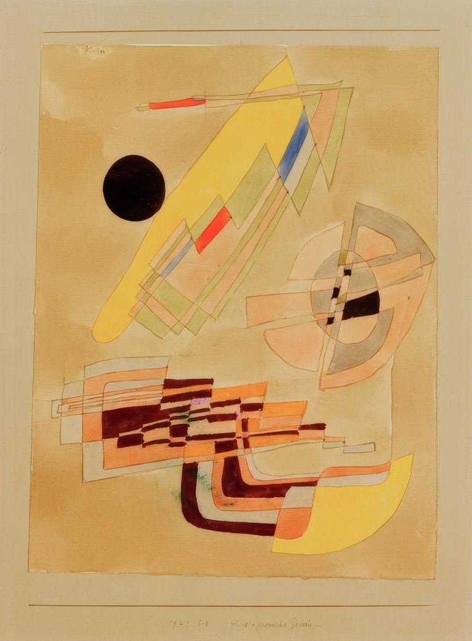 Physiognomic Genesis by Paul Klee