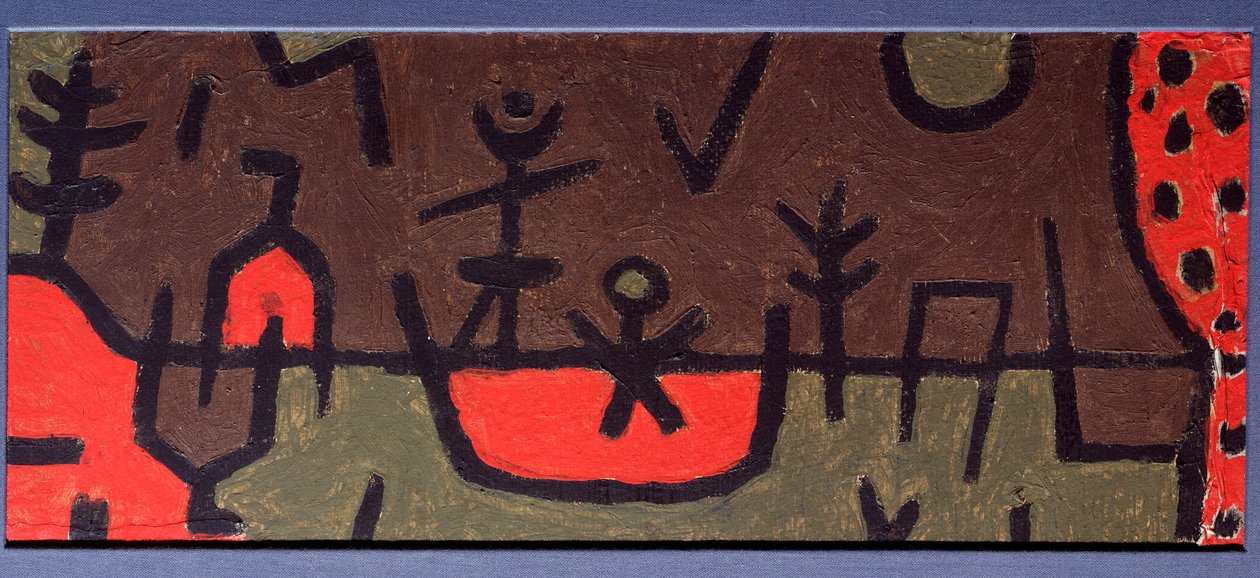 Pond in a Park by Paul Klee