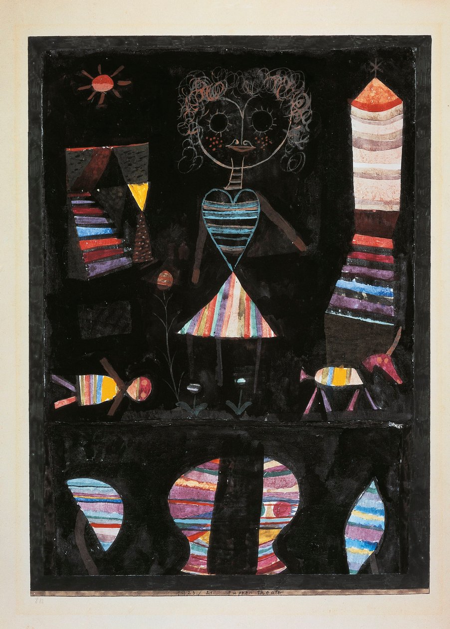 Puppet Theater by Paul Klee