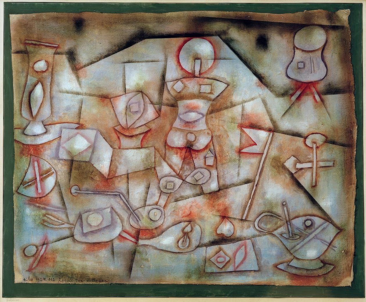 Props Still Life by Paul Klee