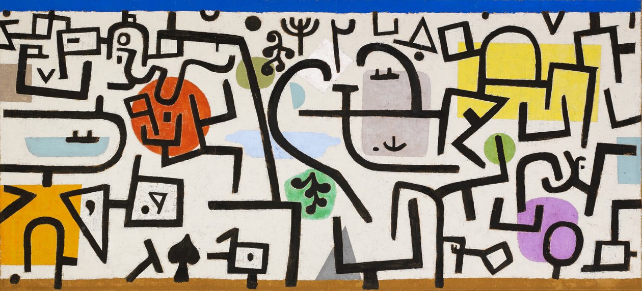 Rich Harbour Picture of a Journey by Paul Klee