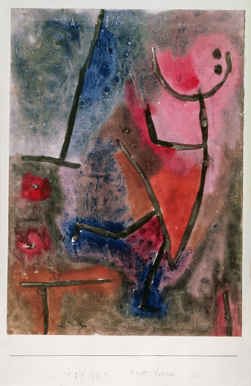 Steps down by Paul Klee