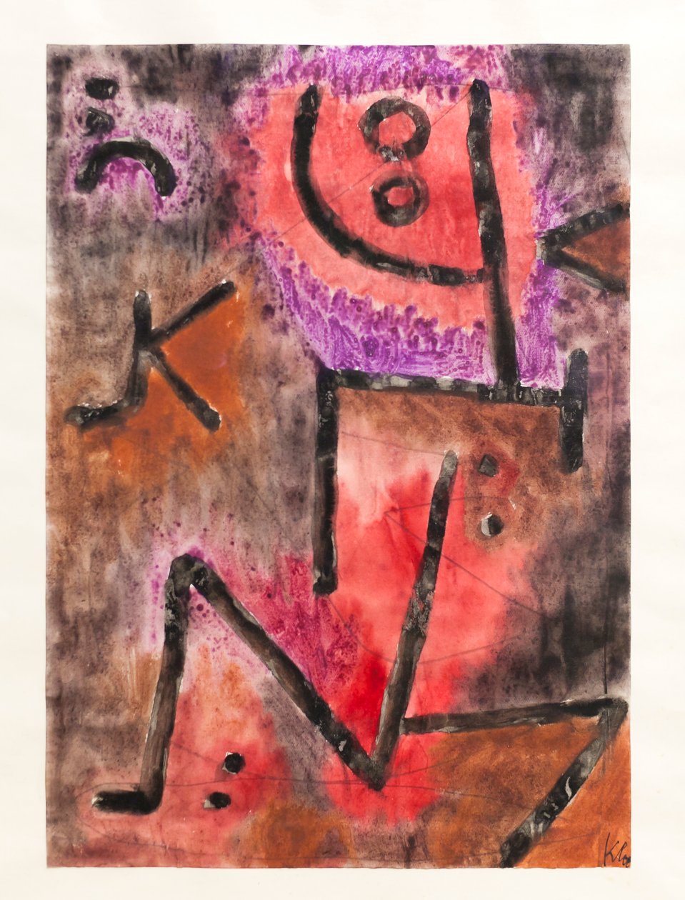 Still Glows by Paul Klee