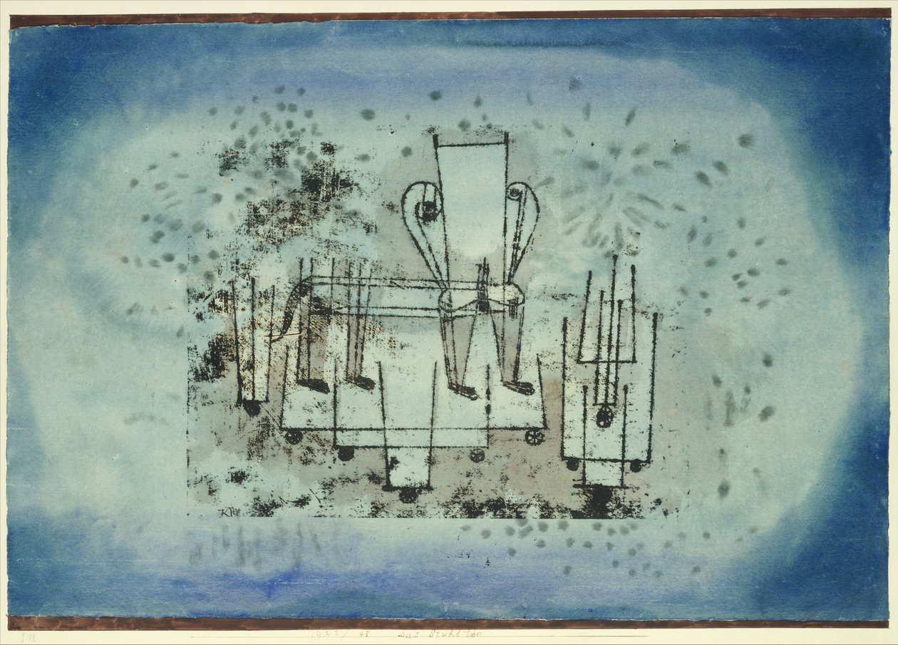 The Chair-Animal by Paul Klee