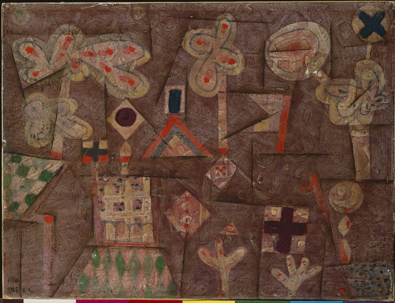 The Gingerbread House by Paul Klee