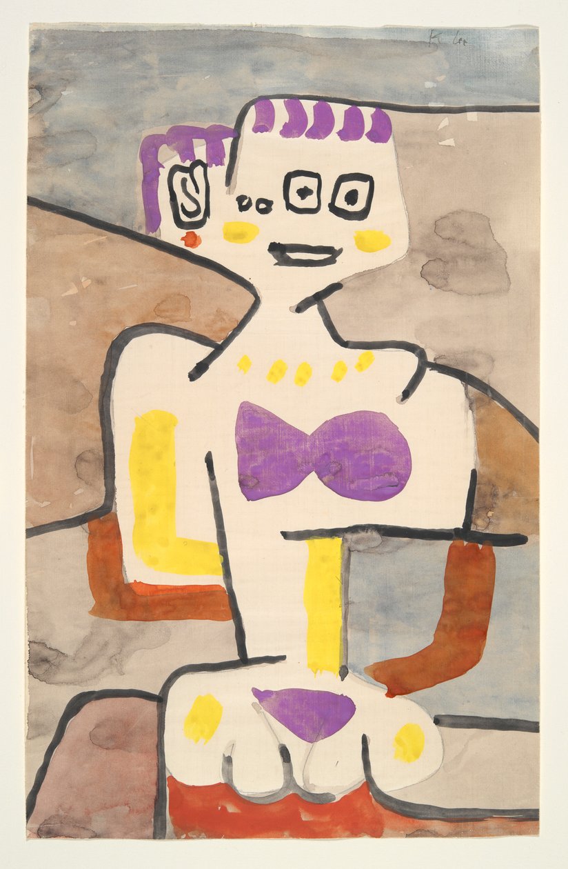 The Girl in the North by Paul Klee