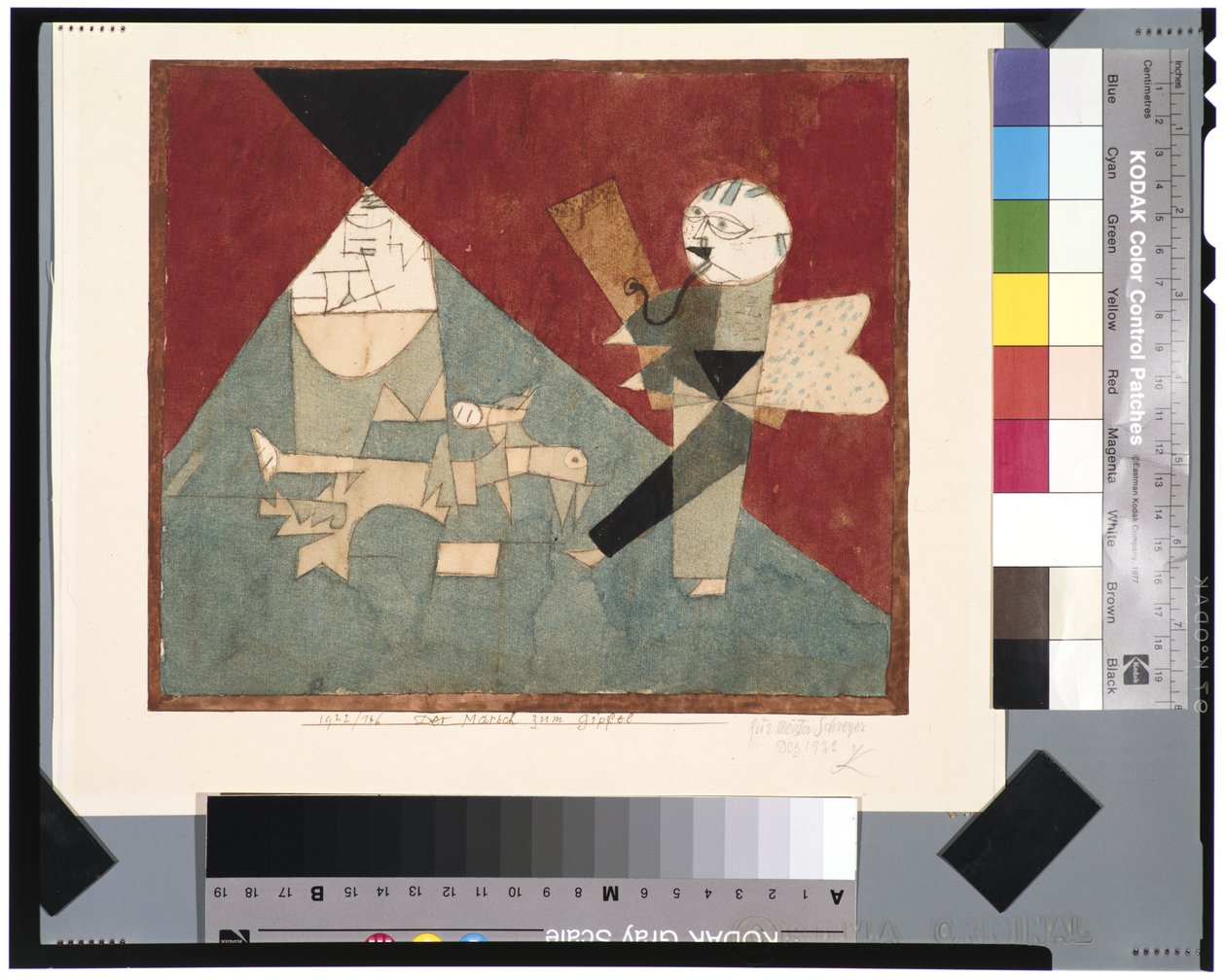 The March to the Summit by Paul Klee