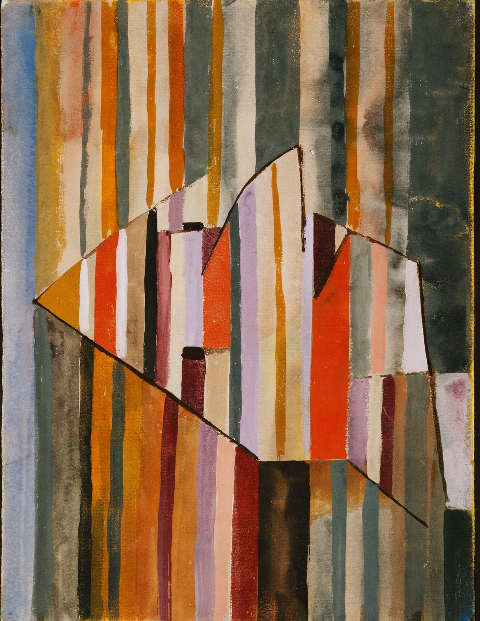 The Pyramid Clown by Paul Klee