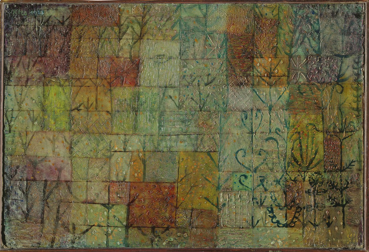 The Vegetable Garden, 1925 by Paul Klee