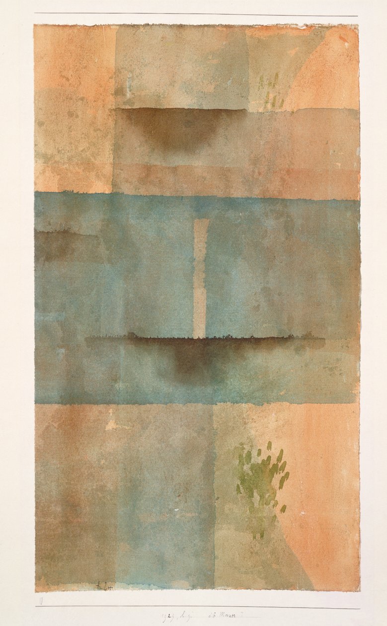 The Wall I by Paul Klee