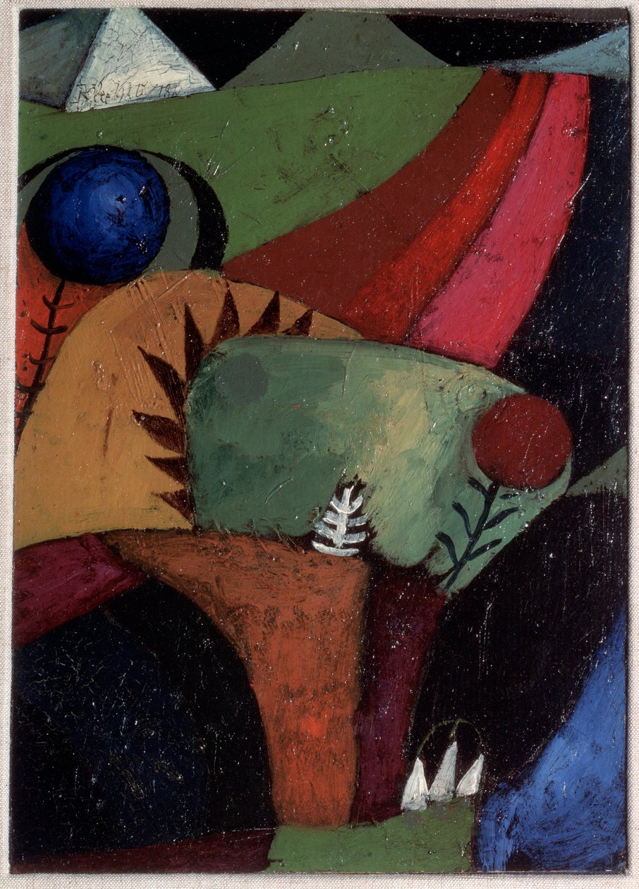 Three Bluebells by Paul Klee