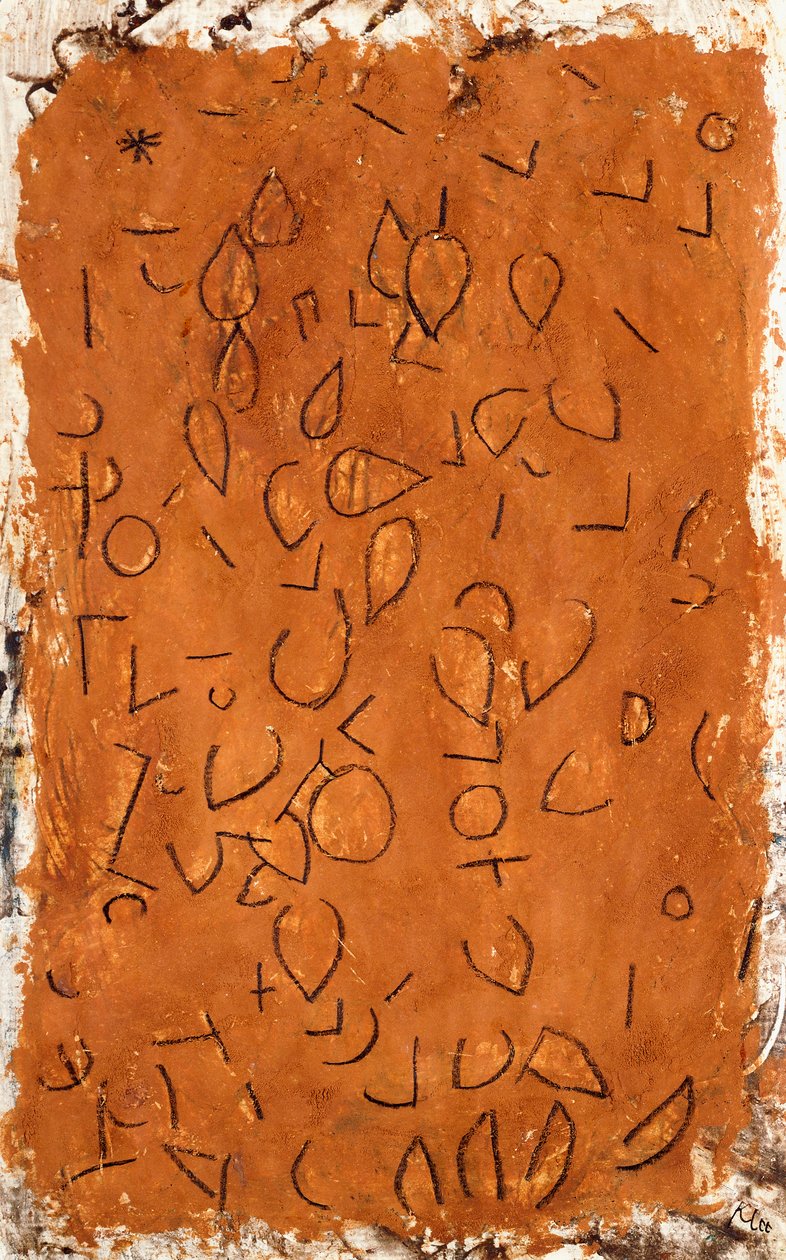 Without a Title by Paul Klee