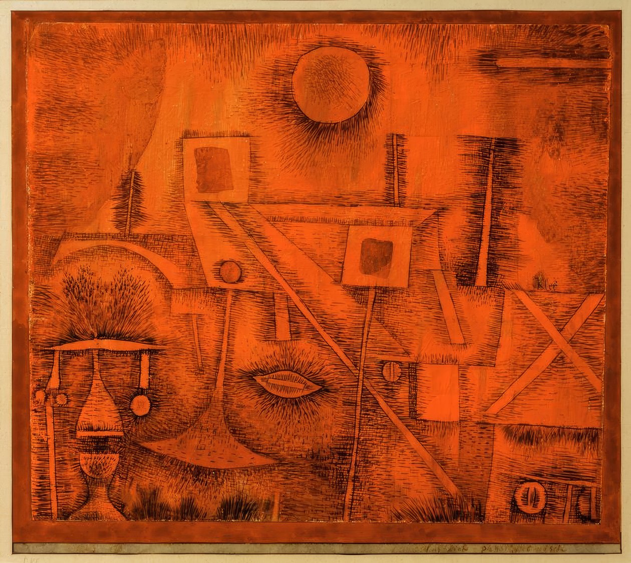 Landscape-Physiognomic by Paul Klee