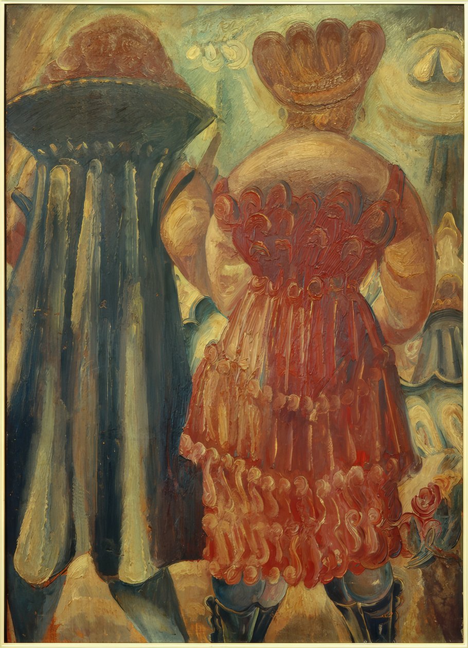 Standing Women from Behind by Paul Kleinschmidt
