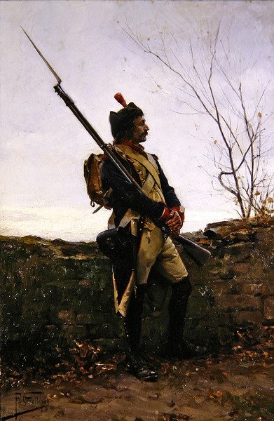 The Sentinel by Paul Louis Narcisse Grolleron