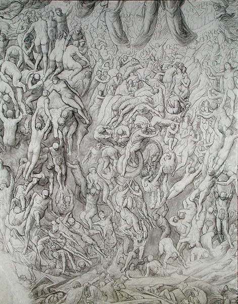 Last Judgement by Paul Marc Joseph Chenavard