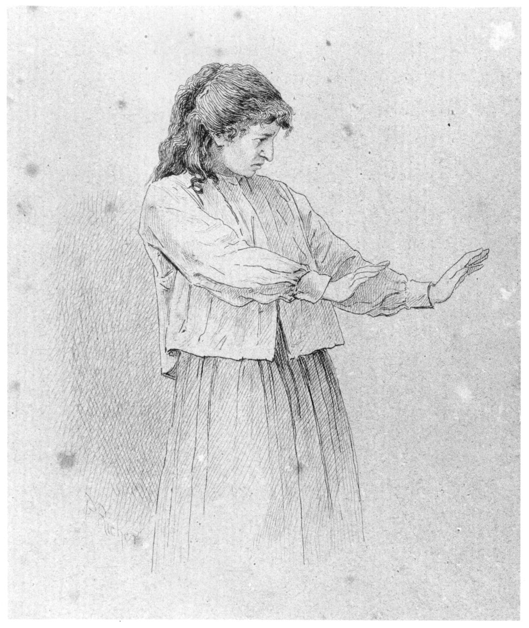 Hysterical Woman by Paul Marie Louis Pierre Richer