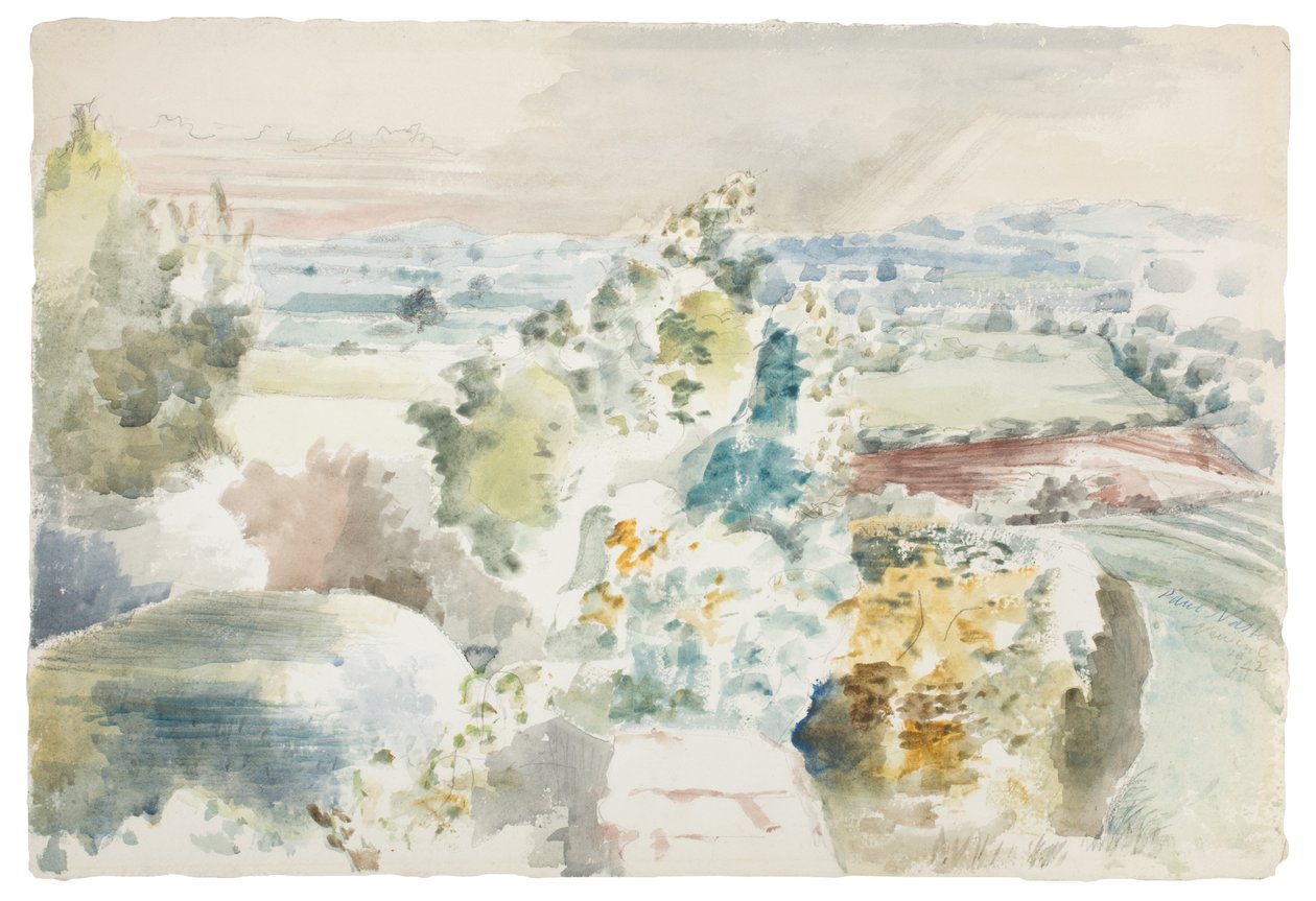 Landscape Towards Bredon by Paul Nash