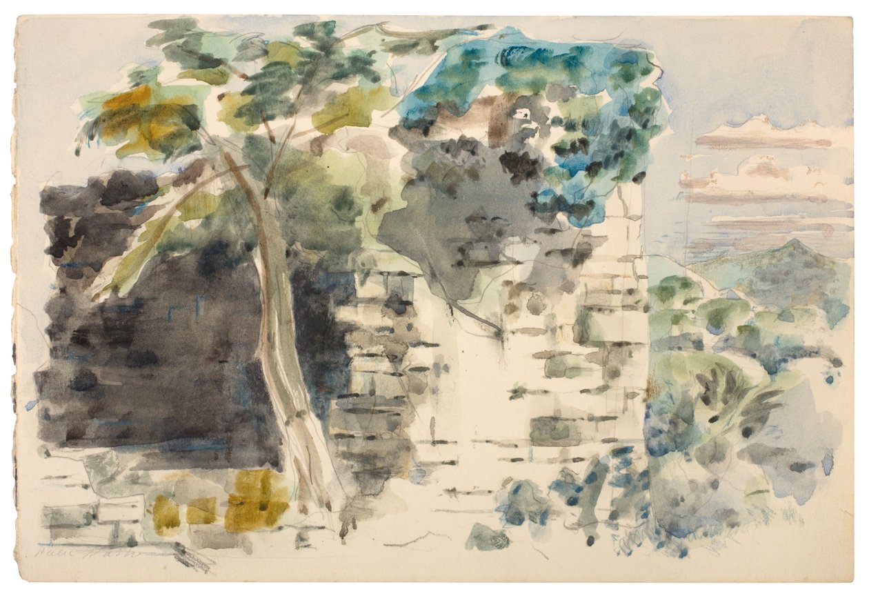 Ruin in the Forest of Dean by Paul Nash